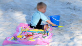 April 2007 - Kyler playing on Lake Suzie beach in Miami Lakes