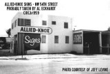 1959 - Allied-Knox Signs on NW 54 Street, Miami