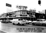 1960 - the southwest corner of Collins Avenue and Lincoln Road, Miami Beach