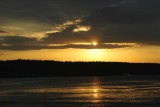 Sunset on the Neva River