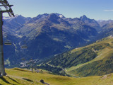 A View near top of chairlift St Anton   758