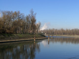 Bend approaching Strasbourg