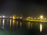 Rhine at night