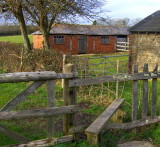 A STILE AND FARMYARD   974