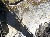 SHADOW ON THE CANYON WALL