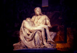 Michelangelos Pieta, St. Peters Basilica, Vatican, 1982.