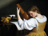 (5) Orazio Gentileschi, The Lute Player, 1612/1620