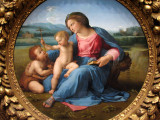 (4) Raphael, The Alba Madonna, 1510