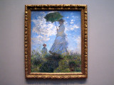 Claude Monet, Woman With a Parasol - Madame Monet and Her Son, 1875.