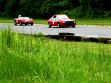 1959 Austin Healey Sprite, left, and 1967 Lancia Fulvia S at Summit Point Raceway, W.Va.