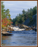 Shooting Rapids on the Little Moose River