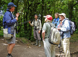 Our guides, Jorge (left) and Roberto and some of the group.