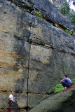 Meurerturm Westwand - Rikletterei / Crack climbing 2