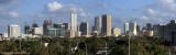 Miami Skyline Panoramic from UM Medical Campus (2007)