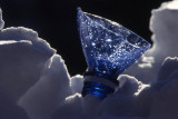 blue snow