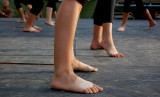 young feet