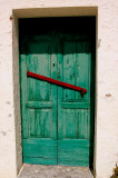 Green door of Martina Franca - Italy