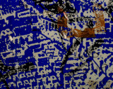 blue abstract