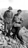 Louis Wibratte (1877-1954) et Robert Ollivier au Soum de Cestrede (2947 m)