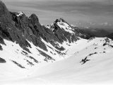 Vallon du Lac Glac et pic de Pinde (2860 m)