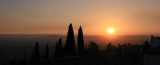 Sunset over Granada