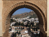 Granada - Alhambra - view of Albaicin