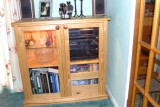 Pine display cabinet (2003)