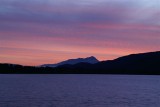 Sunset over Lake Te Anau