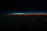 Midnight above Europe in summertime