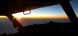 Sunset during the climbout