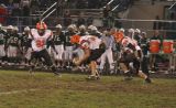 gabe picks up the kickoff