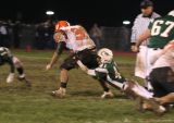 jake carries football and mason defender