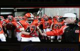nick masci takes the field at paul brown stadium