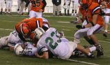 ben fights for the ball