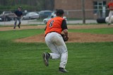  justin s. makes a play at third