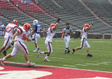 defense celebrates td