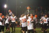 bryan celebrates after the game