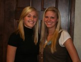 kristi and alex - cousins, but look like sisters