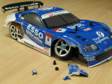 2 wing mirrors, some bumper, and a broken wishbone