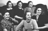 Mother's sisters: L to R: back row - Rosie, Lilly, Betty; front row - Hilda, Thelma, Clara (1940's?)