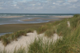 Groene strand bij de slufter, Maasvlakte