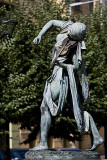 Statues and fountain at Semovazne Namesti