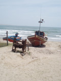 Cabo Polonio fishing boats