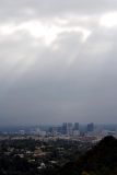 Westwood from the Getty on a cloudy day