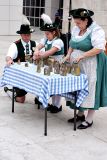Playing the cow bells (Bavarian)
