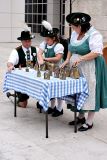 Playing the cow bells (Bavarian)