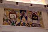 Fresco above entry rotunda