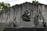 Cowabunga sand sculpture