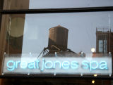 Great Jones Spa Window Reflection