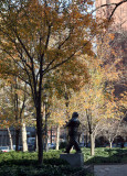 Garden View - Mayor LaGuardia Statue